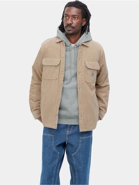 Carhartt WIP Beige Corduroy Shirt Jacket